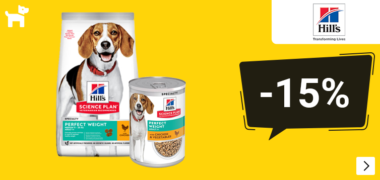 Hill's Science Plan Perfect Weight en Light 15% korting LET OP TM 13 SEP DOG